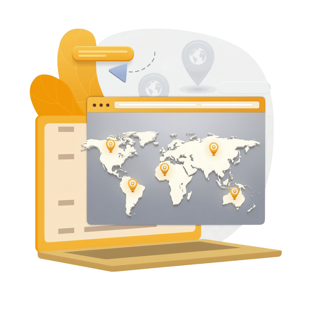 Map of RunHost data center locations worldwide