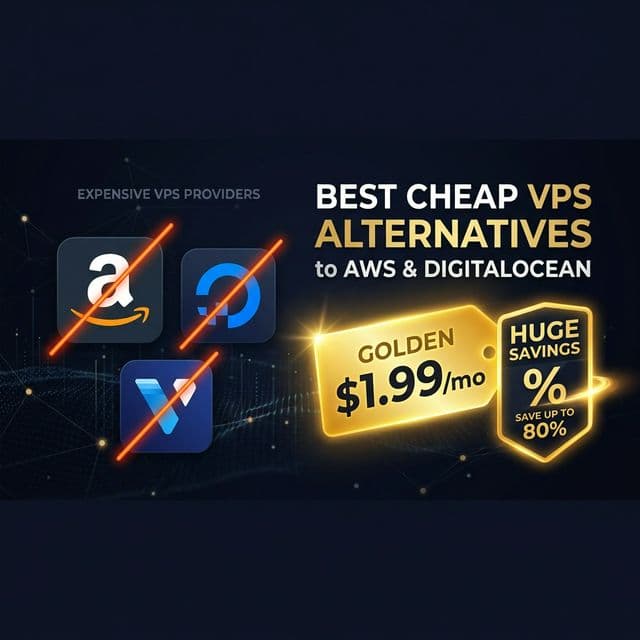 Best Cheap VPS Alternatives to AWS, DigitalOcean & Vultr