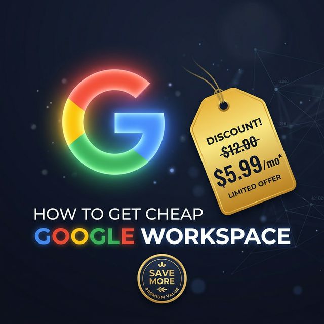 How to Get Cheap Google Workspace: Save 60% on Custom Business Email